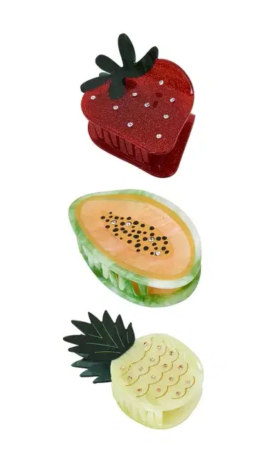 Frasier Sterling Sugarfruit Claw Clip Set | Thumbnail 1 Frasier Sterling Sugarfruit Claw Clip Set | Thumbnail 1