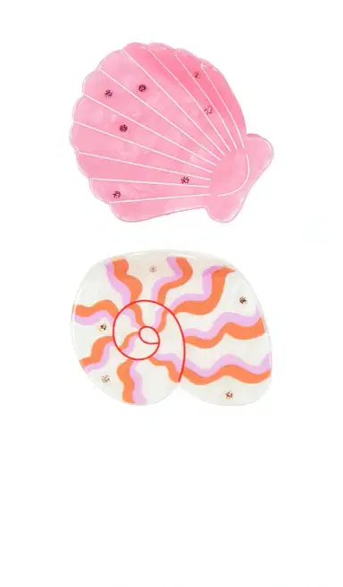 Frasier Sterling Shell Beach Claw Clip Set | Thumbnail 2 Frasier Sterling Shell Beach Claw Clip Set | Thumbnail 2