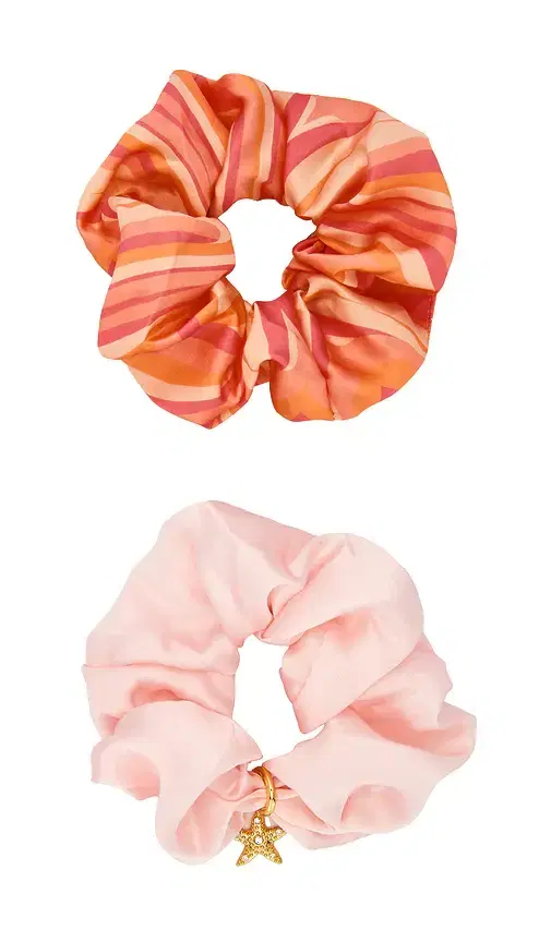 Frasier Sterling Spritz Scrunchie Set