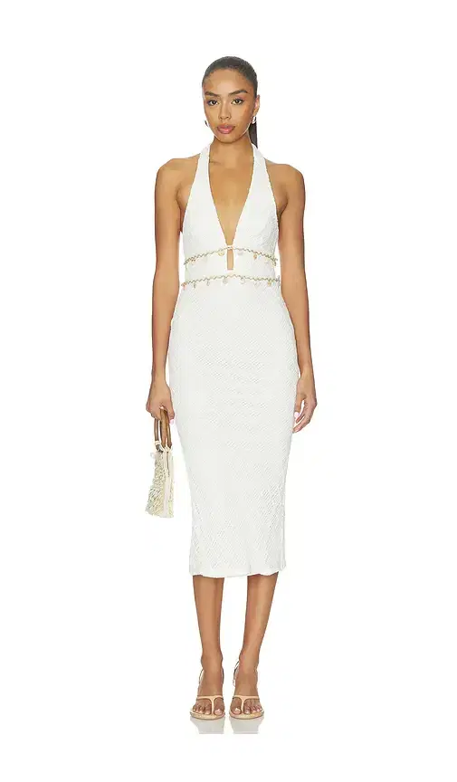 Juni Halter Maxi Dress