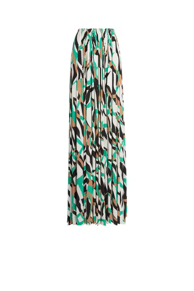 Roberto Cavalli Macro Tiger Twiga long skirt