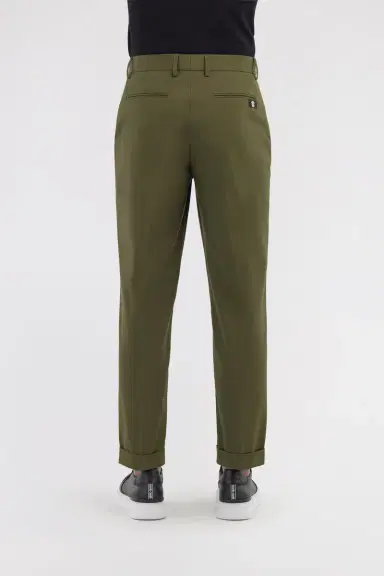 Roberto Cavalli Tailored slim pants with fang | Thumbnail 3