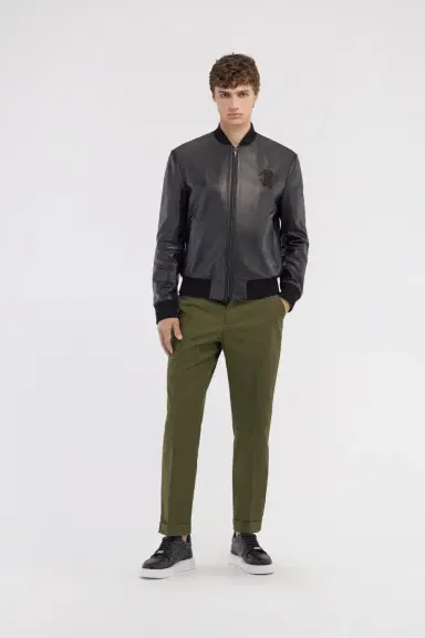 Roberto Cavalli Tailored slim pants with fang | Thumbnail 5