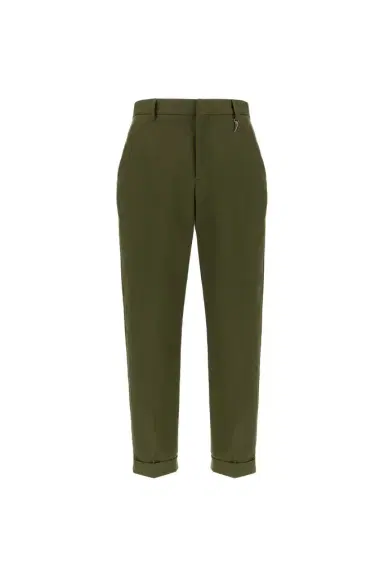 Roberto Cavalli Tailored slim pants with fang | Thumbnail 1