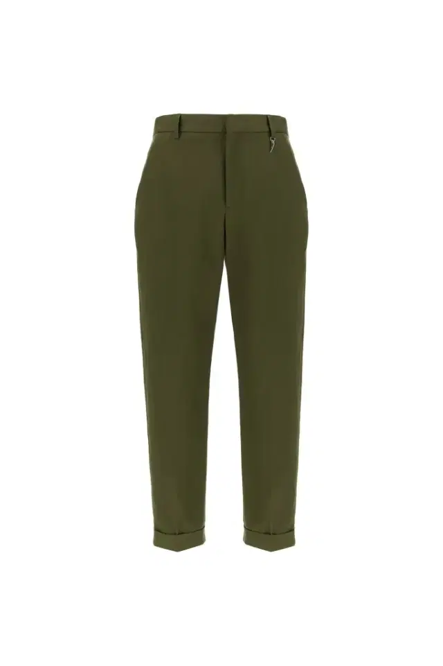 Roberto Cavalli Tailored slim pants with fang