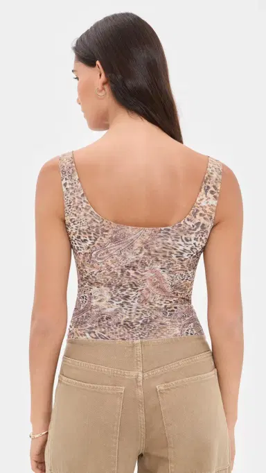 L'Agence Kalea Tank Thong Bodysuit | Thumbnail 3 L'Agence Kalea Tank Thong Bodysuit | Thumbnail 3