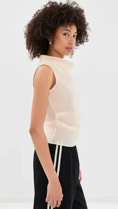 Aligne Dana Sheer Top White | Thumbnail 4 Aligne Dana Sheer Top White | Thumbnail 4