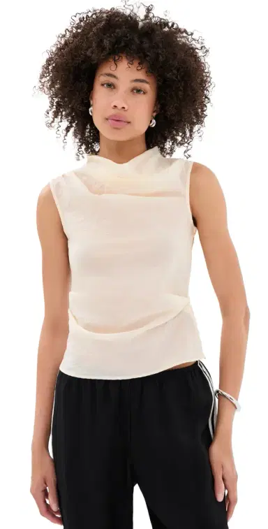 Aligne Dana Sheer Top White | Thumbnail 1 Aligne Dana Sheer Top White | Thumbnail 1