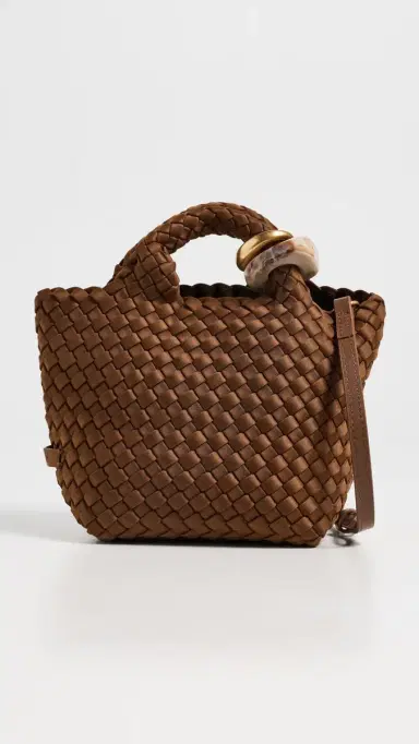 Naghedi St Barths Petit Tote Teak (Beads) | Thumbnail 2 Naghedi St Barths Petit Tote Teak (Beads) | Thumbnail 2