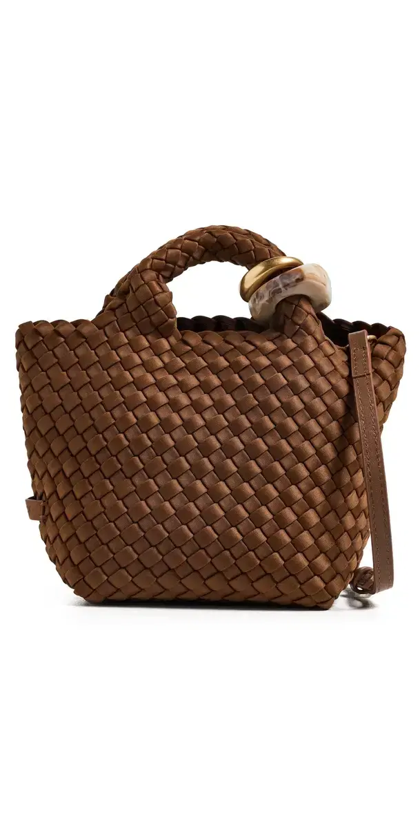 NAGHEDI St Barths Petit Tote Teak (Beads) One Size