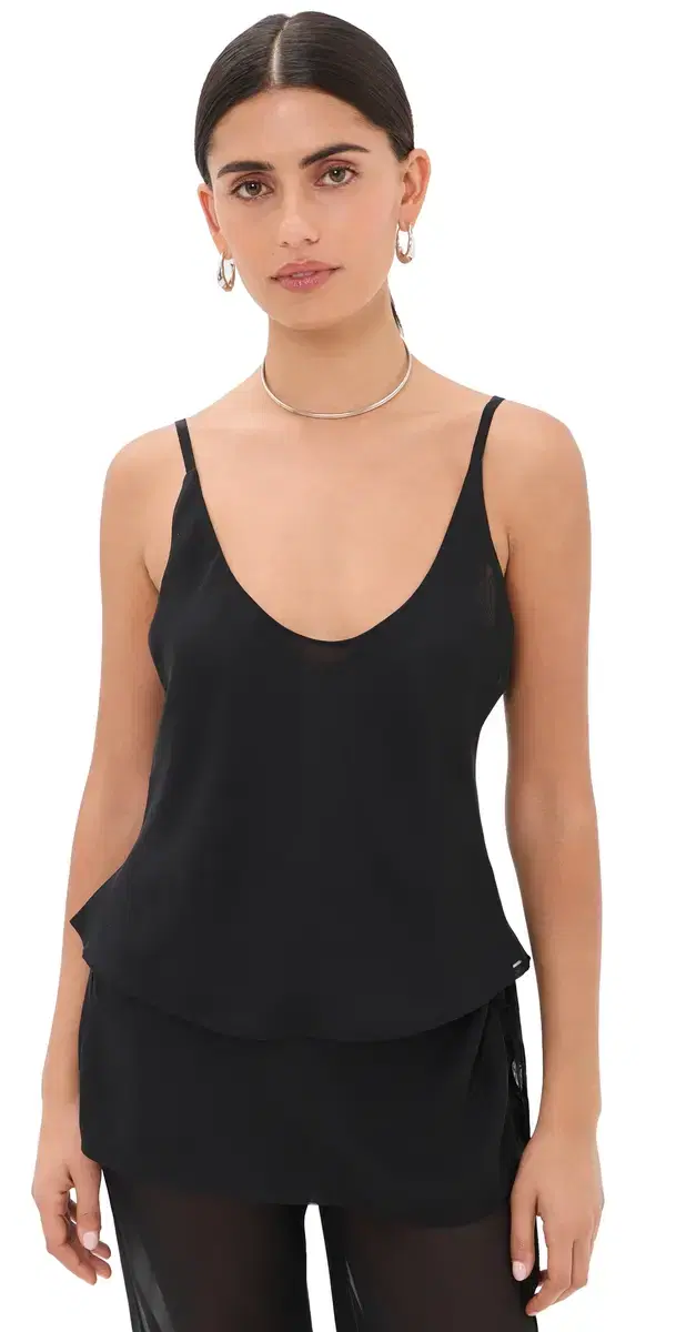 Madison the Label Anastasia Top Black