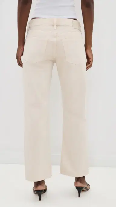 Citizens of Humanity Faye Vintage Straight Jeans Almond | Thumbnail 3