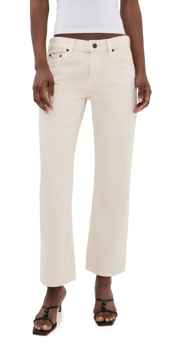 Citizens of Humanity Faye Vintage Straight Jeans Almond