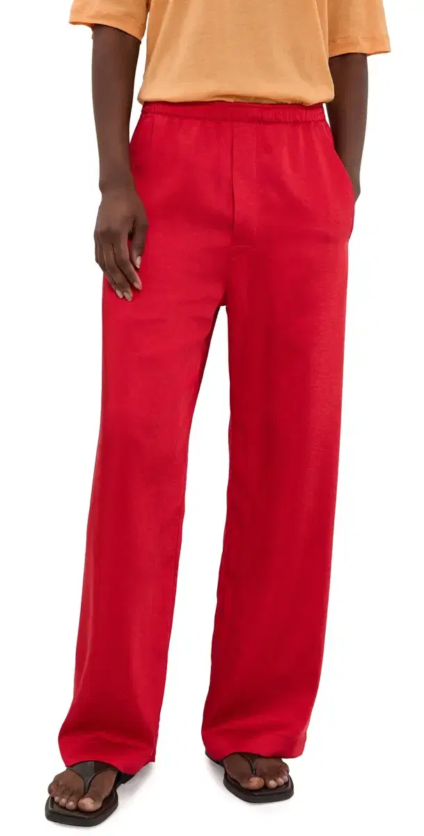 ROUCHA Pei hine Pants Red