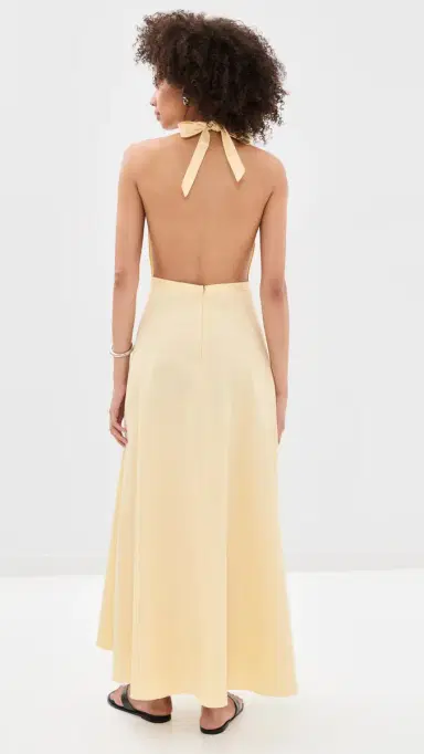 LIONESS District Maxi Dress Lemon L | Thumbnail 3