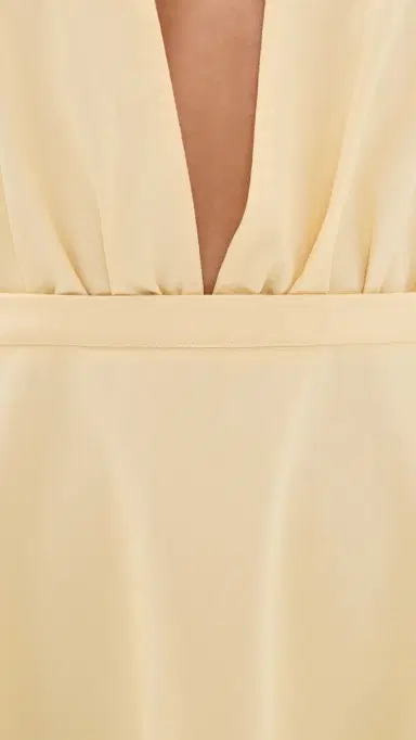 LIONESS District Maxi Dress Lemon L | Thumbnail 6
