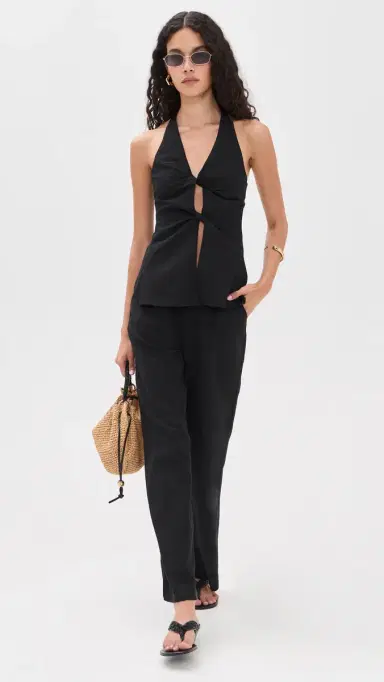 SEVEN WONDERS Robyn Top Black L | Thumbnail 5