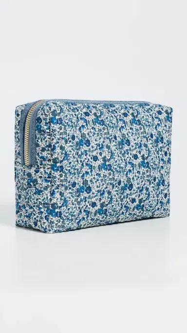 Stoney Clover Lane Large Floral Pouch Emma & Georgina One Size | Thumbnail 3 Stoney Clover Lane Large Floral Pouch Emma & Georgina One Size | Thumbnail 3