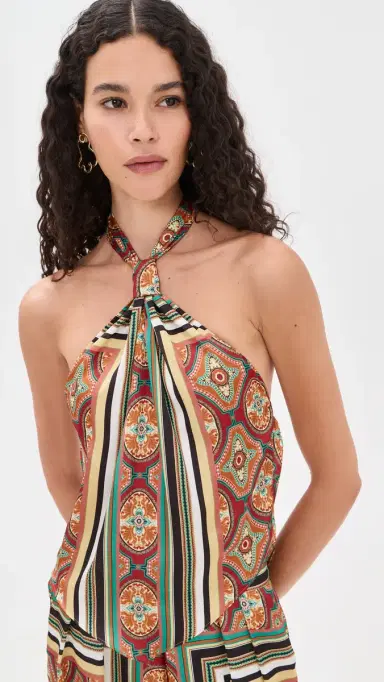 MISA Gem Top Majorelle Scarf | Thumbnail 2