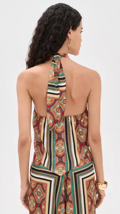 MISA Gem Top Majorelle Scarf | Thumbnail 3