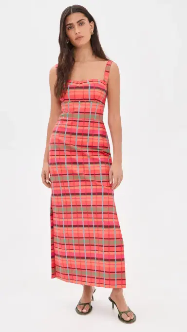 Hill House Home The Agnes Dress Sunset Gingham L | Thumbnail 2