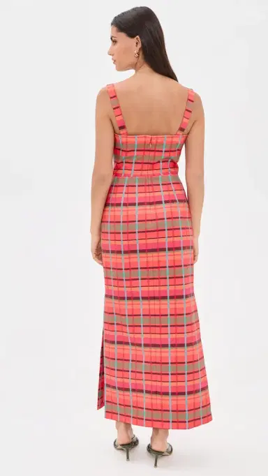 Hill House Home The Agnes Dress Sunset Gingham L | Thumbnail 3