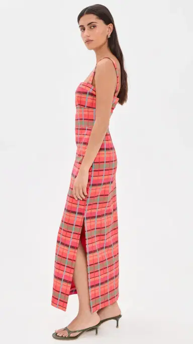 Hill House Home The Agnes Dress Sunset Gingham L | Thumbnail 4