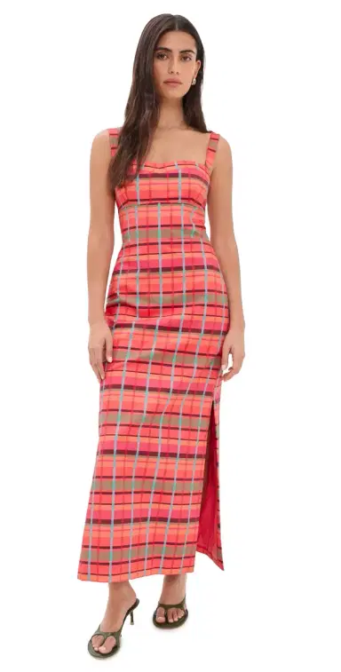 Hill House Home The Agnes Dress Sunset Gingham L | Thumbnail 1