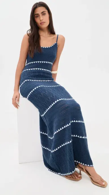 Z Supply Catamaran Dress Twilight Blue | Thumbnail 5
