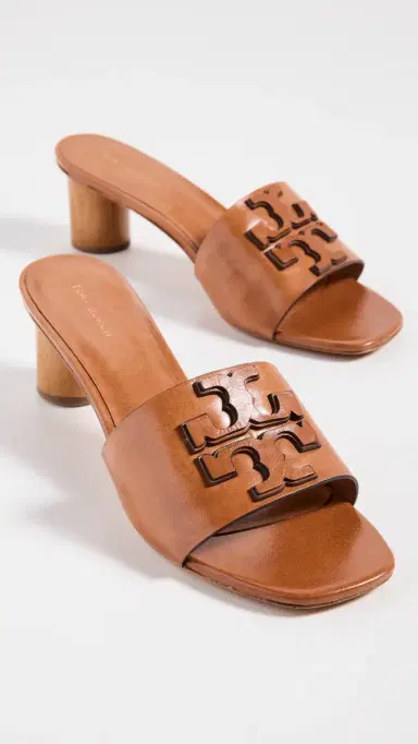 Tory Burch Ines Mule Sandals 55mm Tan | Thumbnail 5