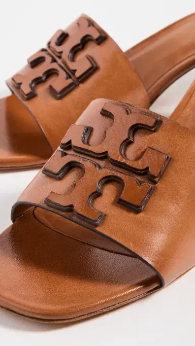 Tory Burch Ines Mule Sandals 55mm Tan | Thumbnail 6