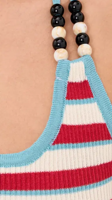 Bailey Rose Striped Halter Top | Thumbnail 6 Bailey Rose Striped Halter Top | Thumbnail 6