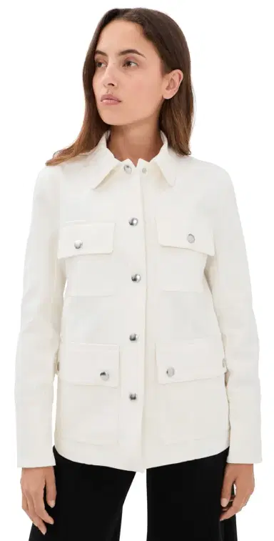 Proenza Schouler White Label Stella Jacket White | Thumbnail 1 Proenza Schouler White Label Stella Jacket White | Thumbnail 1