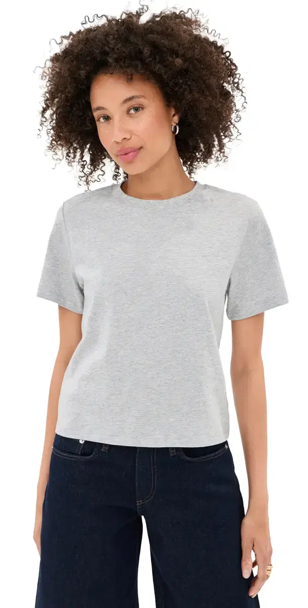 State & Lake ucy Tee ight Grey