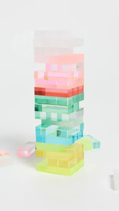 SunnyLife Lucite Jumbling Tower Ombre One Size | Thumbnail 2 SunnyLife Lucite Jumbling Tower Ombre One Size | Thumbnail 2