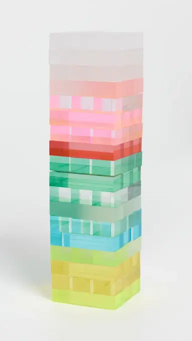SunnyLife Lucite Jumbling Tower Ombre One Size | Thumbnail 3 SunnyLife Lucite Jumbling Tower Ombre One Size | Thumbnail 3