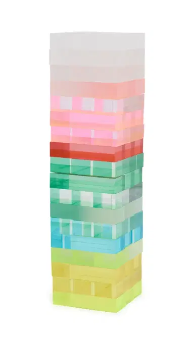 SunnyLife Lucite Jumbling Tower Ombre One Size | Thumbnail 6 SunnyLife Lucite Jumbling Tower Ombre One Size | Thumbnail 6