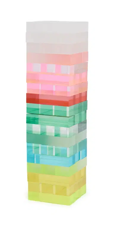 SunnyLife Lucite Jumbling Tower Ombre One Size | Thumbnail 1 SunnyLife Lucite Jumbling Tower Ombre One Size | Thumbnail 1