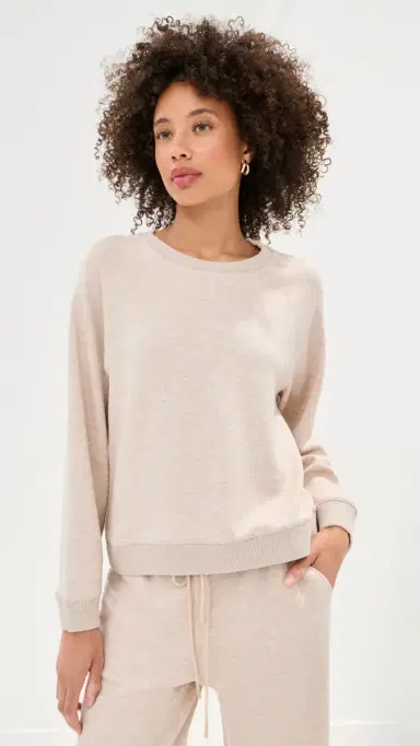 LE BOP Helene Sweatshirt Heathered Oat L | Thumbnail 2