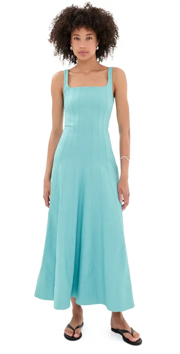 ALIGNE Fernanda Midi Dress Blue