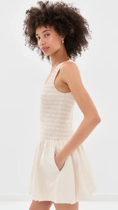 Pistola Ilona Dress Soft White M | Thumbnail 4