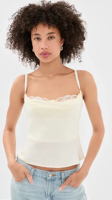 Staud Evangeline Silk Top | Thumbnail 2