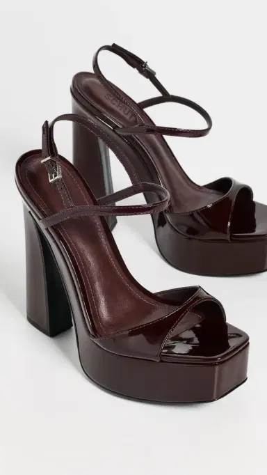 Schutz Arlene Platform Sandals Maplewood 8 | Thumbnail 5