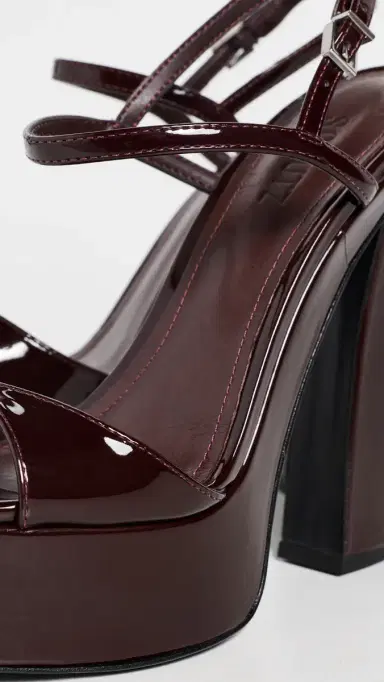 Schutz Arlene Platform Sandals Maplewood 8 | Thumbnail 6