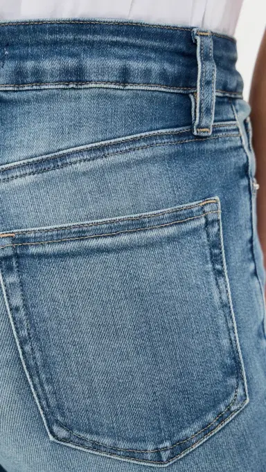 Good American Soft Tech Good Classic Bootcut Jeans Indigo1238 | Thumbnail 6 Good American Soft Tech Good Classic Bootcut Jeans Indigo1238 | Thumbnail 6