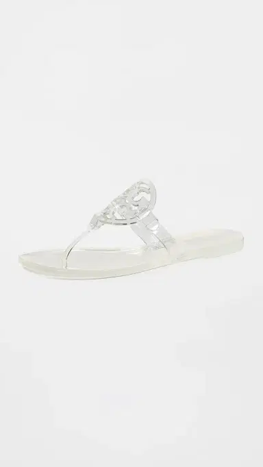 Tory Burch Miller Jelly Sandals Clear | Thumbnail 2