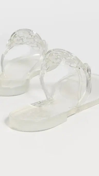 Tory Burch Miller Jelly Sandals Clear | Thumbnail 4