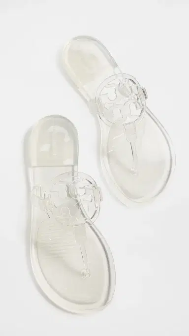 Tory Burch Miller Jelly Sandals Clear | Thumbnail 5