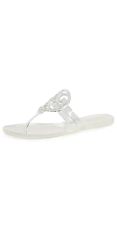 Tory Burch Miller Jelly Sandals Clear | Thumbnail 1
