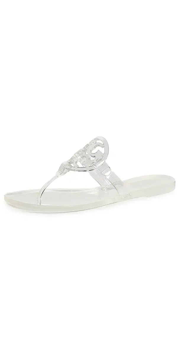 Tory Burch Miller Jelly Sandals Clear